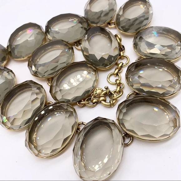 J. Crew Bold Smoky Jeweled Necklace - Picture 2 of 5